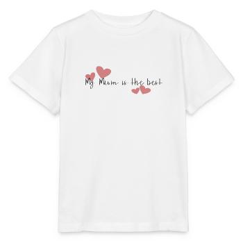 My Mum is the best - Stanley/Stella MINI CREATOR Kids’ T-Shirt - white - Front - Maike (125cm)