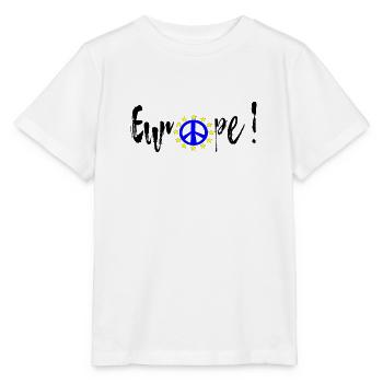 Europe! Vote Europe! - Stanley/Stella Kinder T-Shirt MINI CREATOR  - Weiß - Vorne - Maike (125cm)