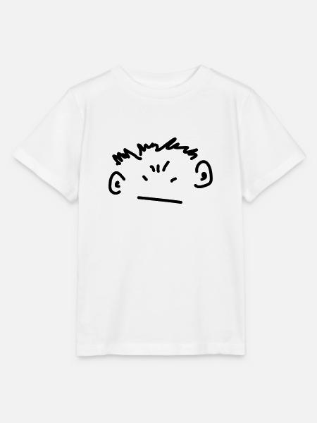 wütender Junge - Stanley/Stella Kinder T-Shirt MINI CREATOR - Weiß