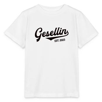 Gesellin 2023 Gesellenprüfung Ausbildung Azubi - Stanley/Stella Kinder T-Shirt MINI CREATOR  - Weiß - Vorne - Maike (125cm)