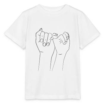 Hände - Stanley/Stella Kinder T-Shirt MINI CREATOR  - Weiß - Vorne - Maike (125cm)