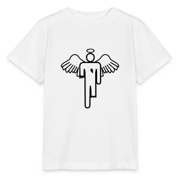 Broken Angel Stick Man - Stanley/Stella MINI CREATOR Kids’ T-Shirt - white - Front - Maike (125cm)