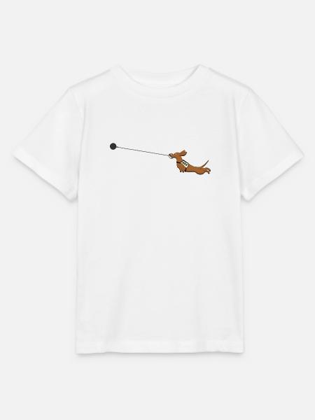 Hammerwurf Dackel - Stanley/Stella Kinder T-Shirt MINI CREATOR - Weiß