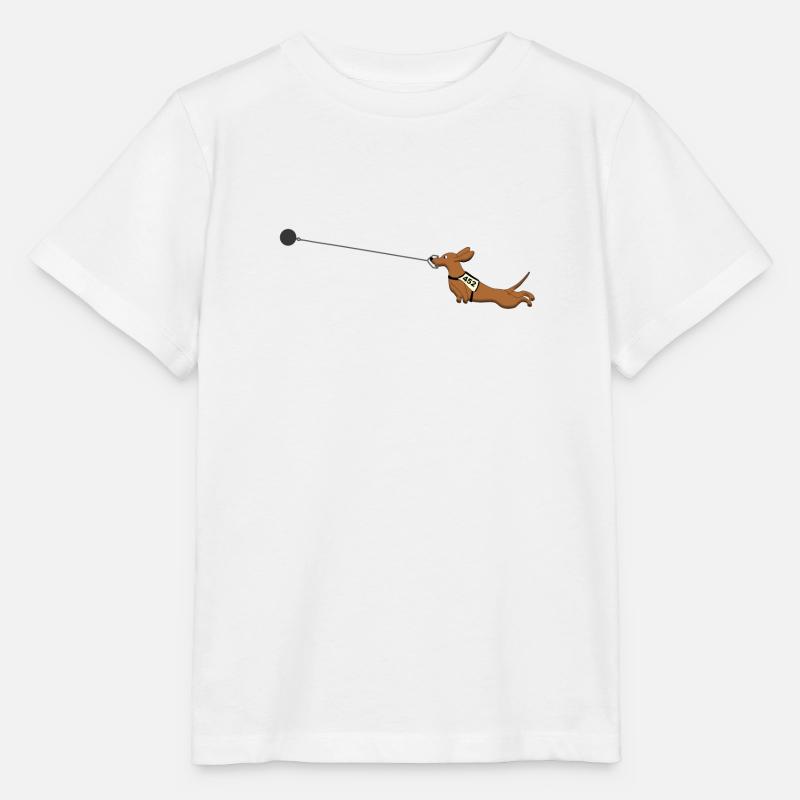 Lancer du marteau - T-shirt bio MINI CREATOR Stanley/Stella Enfant - blanc