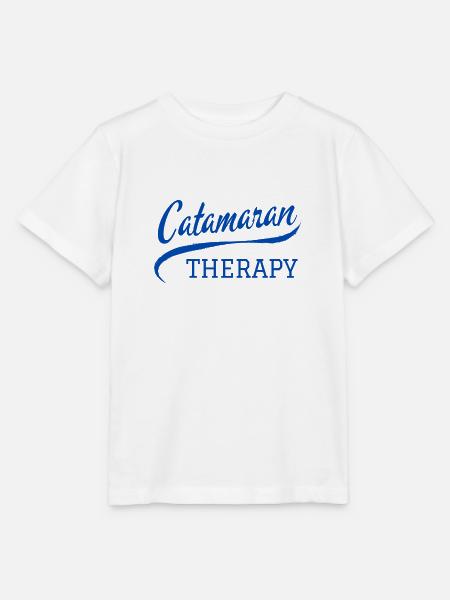 Katamaran-Therapie Typografie US-Sport - Stanley/Stella Kinder T-Shirt MINI CREATOR  - Weiß