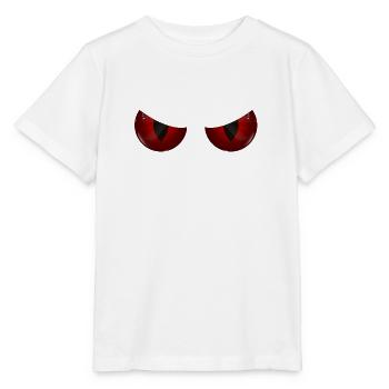 eyes - Stanley/Stella MINI CREATOR Kids’ T-Shirt - white - Front - Maike (125cm)
