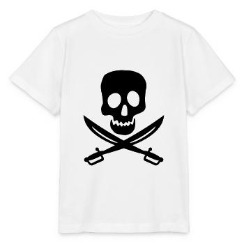 pirate - Stanley/Stella MINI CREATOR Kids’ T-Shirt - white - Front - Maike (125cm)