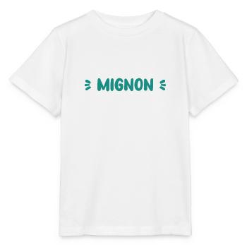 Mignon - T-shirt bio MINI CREATOR Stanley/Stella Enfant - blanc - Devant - Maike (125cm)