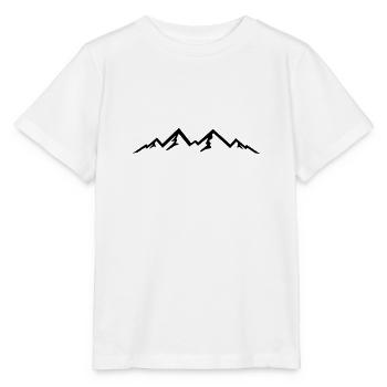 Berge, Berg - Stanley/Stella Kinder T-Shirt MINI CREATOR  - Weiß - Vorne - Maike (125cm)