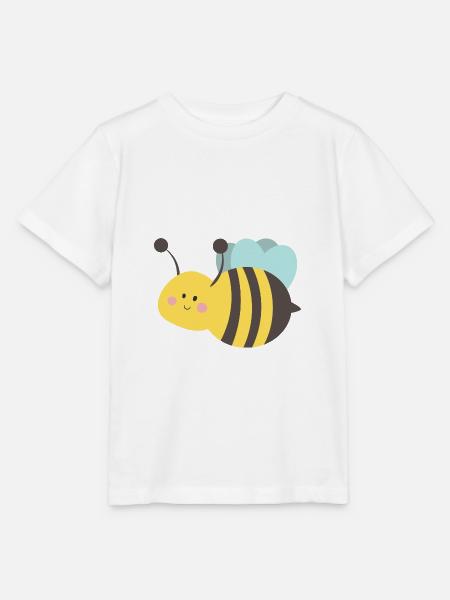 Biene - Stanley/Stella Kinder T-Shirt MINI CREATOR - Weiß
