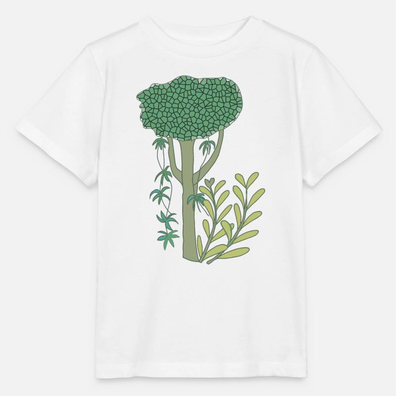 Jungle - T-shirt bio MINI CREATOR Stanley/Stella Enfant - blanc
