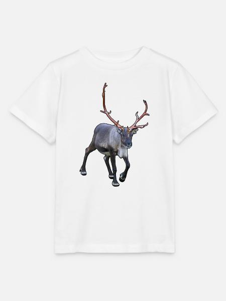 Rentier - Stanley/Stella Kinder T-Shirt MINI CREATOR - Weiß