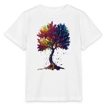 Arbre de vie - T-shirt bio MINI CREATOR Stanley/Stella Enfant - blanc - Devant - Maike (125cm)