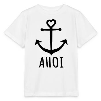 Anchor - Ahoy - Stanley/Stella MINI CREATOR Kids’ T-Shirt - white - Front - Maike (125cm)