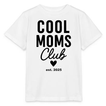 Cool Mums Club est. 2025 - T-shirt bio MINI CREATOR Stanley/Stella Enfant - blanc - Devant - Maike (125cm)
