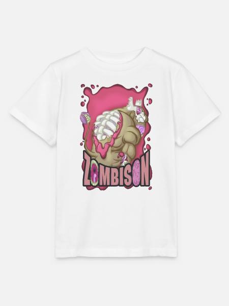 Zombison 2 - Stanley/Stella Kinder T-Shirt MINI CREATOR - Weiß