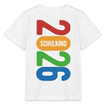 Enfant scolaire 2026 - Inscription scolaire - Première année - T-shirt bio MINI CREATOR Stanley/Stella Enfant - blanc - Devant - Maike (125cm)