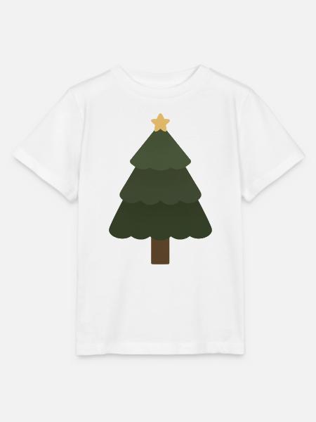 Weihnachtsbaum - Stanley/Stella Kinder T-Shirt MINI CREATOR  - Weiß