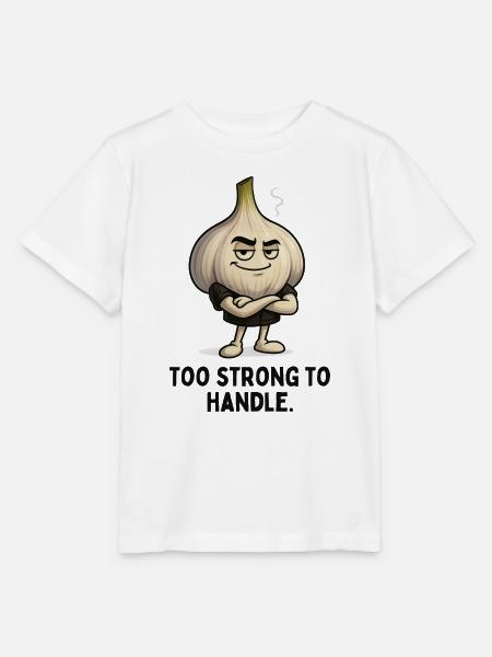 Zu stark zum Anfassen Knoblauch - Stanley/Stella Kinder T-Shirt MINI CREATOR  - Weiß