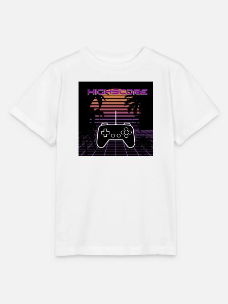 Highscore - Stanley/Stella Kinder T-Shirt MINI CREATOR  - Weiß