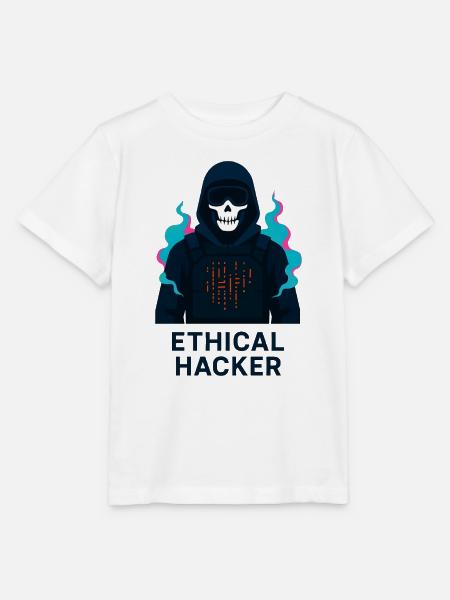 Ethischer Hacker – Cybersicherheit - Stanley/Stella Kinder T-Shirt MINI CREATOR - Weiß