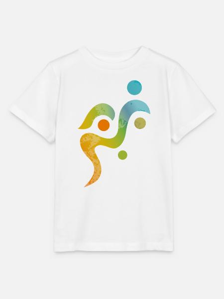 yoga-design_27 - Stanley/Stella Kinder T-Shirt MINI CREATOR  - Weiß