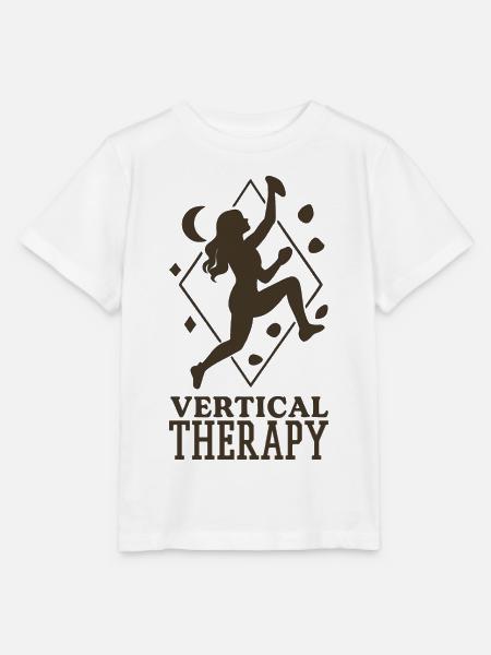Vertical Therapy: Bouldern & Klettern Boho Design - Stanley/Stella Kinder T-Shirt MINI CREATOR - Weiß