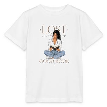 Books Book Love Reading - Stanley/Stella MINI CREATOR Kids’ T-Shirt - white - Front - Maike (125cm)