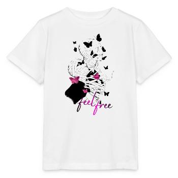 Feel_free - Stanley/Stella Kinder T-Shirt MINI CREATOR  - Weiß - Vorne - Maike (125cm)