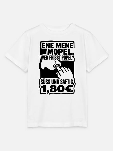 Popel Ene Mene Mopel - Stanley/Stella Kinder T-Shirt MINI CREATOR - Weiß