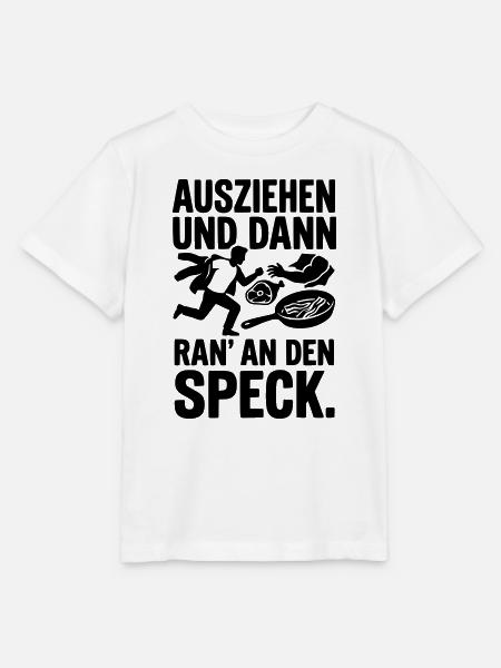 ausziehen ran an den speck - Stanley/Stella Kinder T-Shirt MINI CREATOR  - Weiß