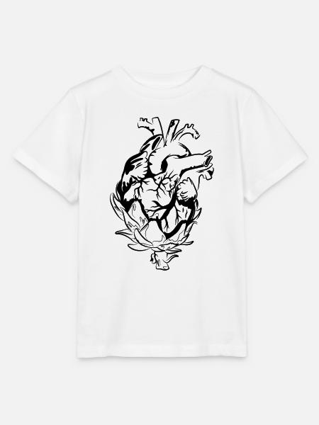 Artischockenherz - Stanley/Stella Kinder T-Shirt MINI CREATOR - Weiß