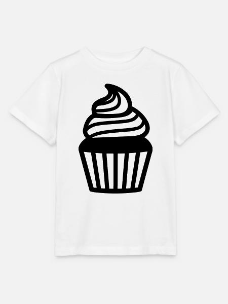 Cupcake - Stanley/Stella Kinder T-Shirt MINI CREATOR - Weiß