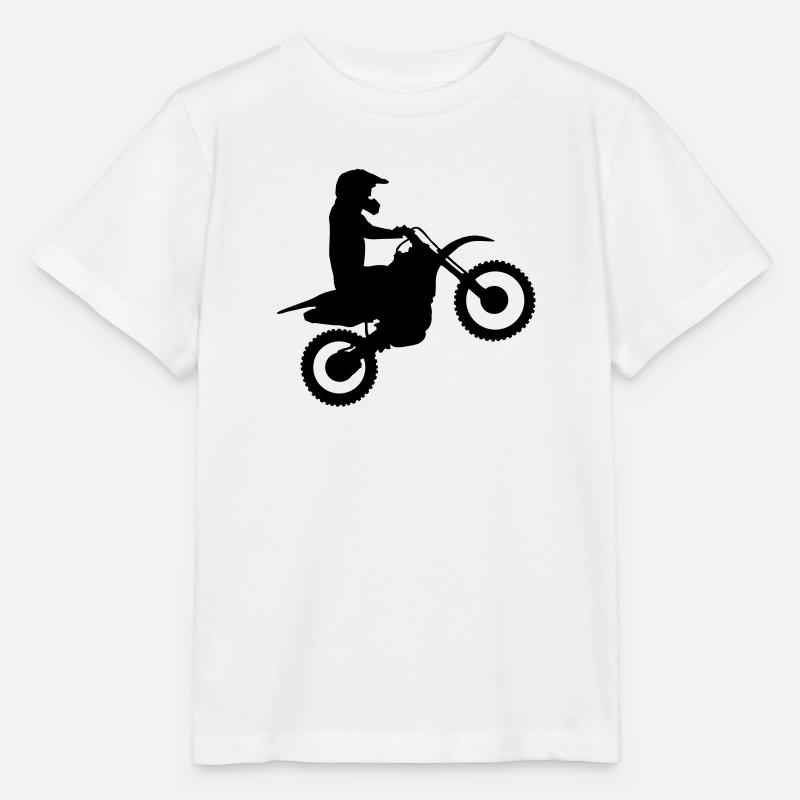 motocross - T-shirt bio MINI CREATOR Stanley/Stella Enfant - blanc
