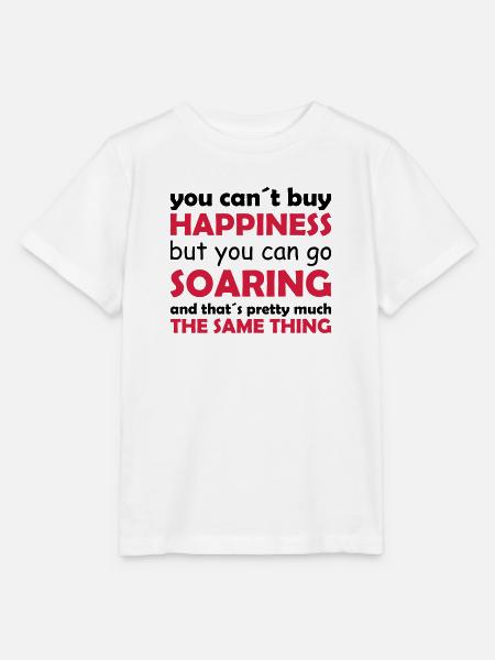 happiness soaring - Stanley/Stella Kinder T-Shirt MINI CREATOR - Weiß