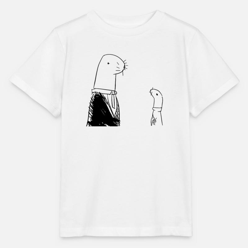 VATER UND SOHN - Stanley/Stella Kinder T-Shirt MINI CREATOR - Weiß