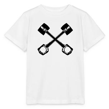 Moteur - T-shirt bio MINI CREATOR Stanley/Stella Enfant - blanc - Devant - Maike (125cm)