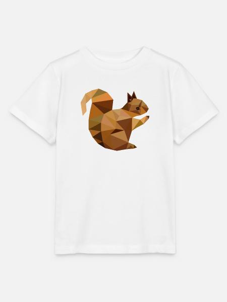 Eichhörnchen - Stanley/Stella Kinder T-Shirt MINI CREATOR - Weiß