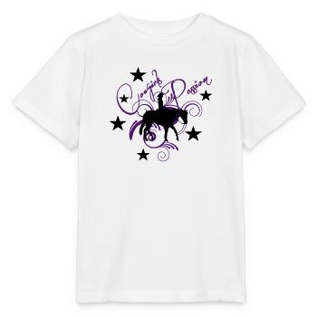 Cowgirls Passion - T-shirt bio MINI CREATOR Stanley/Stella Enfant - blanc - Devant - Maike (125cm)