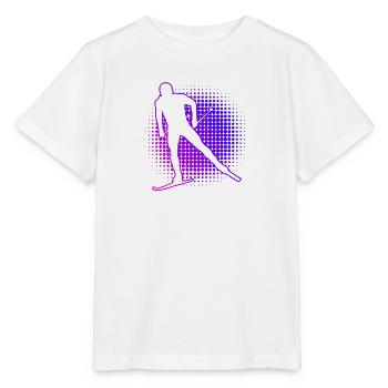 Ski de fond Patinage Ski de fond Ski de fond classique - T-shirt bio MINI CREATOR Stanley/Stella Enfant - blanc - Devant - Maike (125cm)