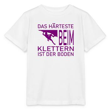 climbing - Stanley/Stella Kinder T-Shirt MINI CREATOR  - Weiß - Vorne - Maike (125cm)