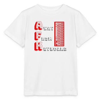 AFK | Away from keyboard - Stanley/Stella MINI CREATOR Kids’ T-Shirt - white - Front - Maike (125cm)