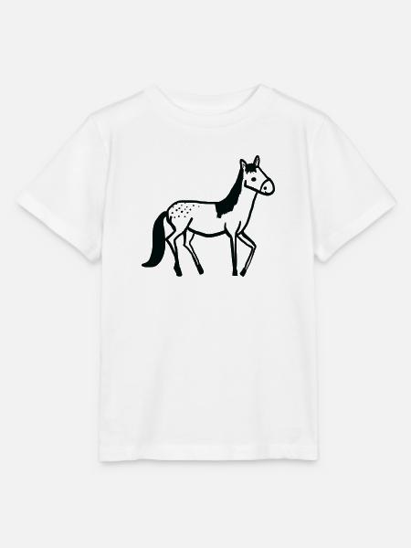 Helga the Horse - Stanley/Stella Kinder T-Shirt MINI CREATOR  - Weiß