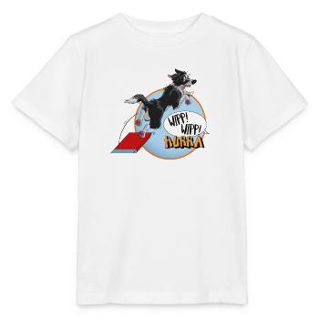 Hundesport Motiv erfolgreich etwas abschließen - Stanley/Stella Kinder T-Shirt MINI CREATOR  - Weiß - Vorne - Maike (125cm)