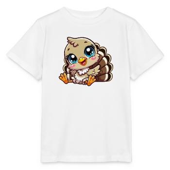 Bébé dinde - T-shirt bio MINI CREATOR Stanley/Stella Enfant - blanc - Devant - Maike (125cm)