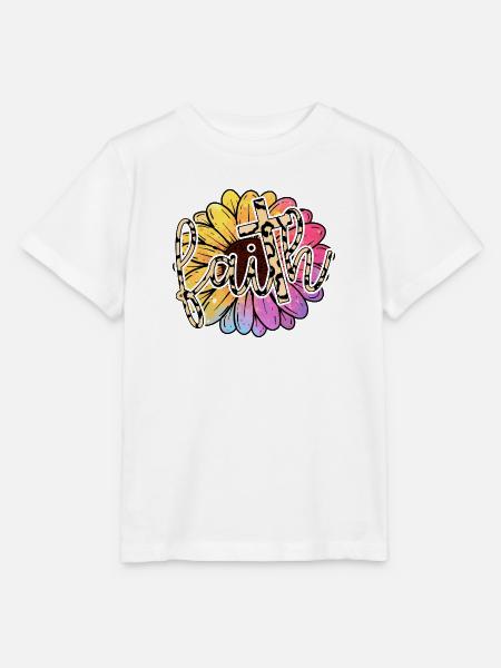 Glaube - Stanley/Stella Kinder T-Shirt MINI CREATOR  - Weiß