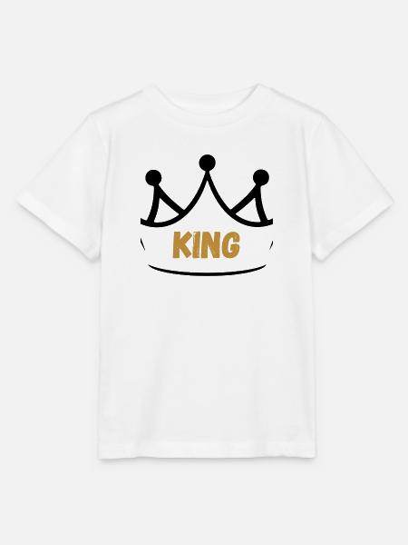 King - Stanley/Stella Kinder T-Shirt MINI CREATOR - Weiß