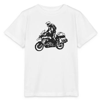 sports Moto - T-shirt bio MINI CREATOR Stanley/Stella Enfant - blanc - Devant - Maike (125cm)