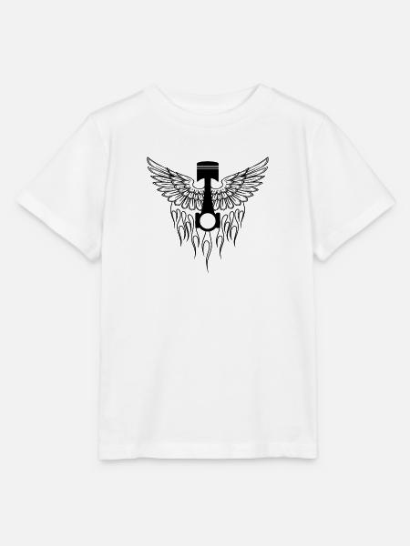 piston__and_connecting__rod - Stanley/Stella Kinder T-Shirt MINI CREATOR - Weiß