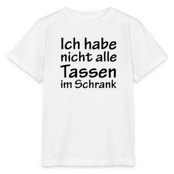 Nicht alle Tassen im Schrank - Stanley/Stella Kinder T-Shirt MINI CREATOR  - Weiß - Vorne - Maike (125cm)